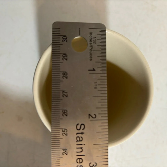 Sogo Hong Kong ceramic blue and ivory handleless mugs cups - set of four - Picture 7 of 7